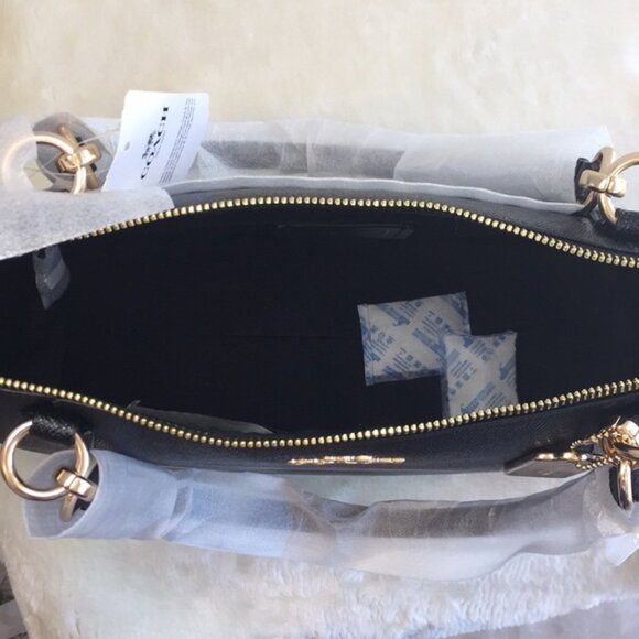 NEW Coach Crossgrain Leather Tote Wallet Set - Picture 9 of 13